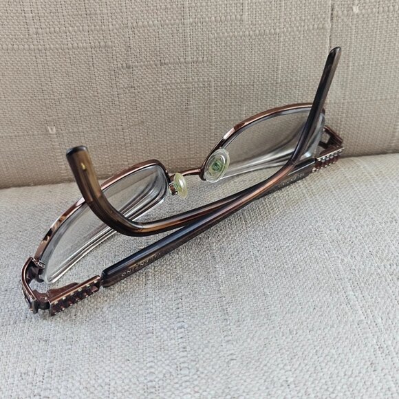Valentino Women Glasses Frame Brown Tone Eyeglasses 52[]16 135 Eyewear main image 4